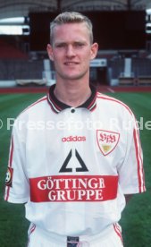 08.07.97 VfB Stuttgart Fototermin Saison 1997/1998