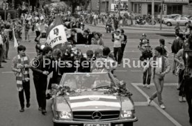 26.05.1984 VfB Stuttgart Meisterschaft 1984 Autokorso Bad Cannstatt