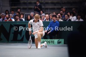 10.03.85 Tennis Davis Cup Deutschland - Spanien<