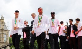 25.05.25 VfB Stuttgart Feier und Autokorso DFB-Pokal Sieg Stuttgart Schlossplatz