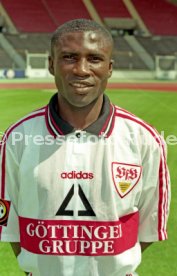 08.07.97 VfB Stuttgart Fototermin Saison 1997/1998