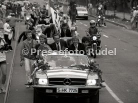 26.05.1984 VfB Stuttgart Meisterschaft 1984 Autokorso Bad Cannstatt