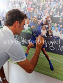 Tennis MercedesCup Stuttgart 2017 PK Roger Federe