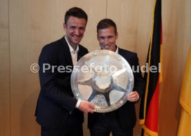 VfB Stuttgart Empfang Rathaus Meisterschaft 2. Bundesliga