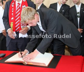 27.05.07 VfB Stuttgart Meisterschaft 2007 Empfang Rathaus Stuttgart