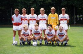25.07.86 VfB Stuttgart Fototermin 1986/1987