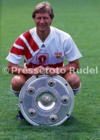 10.07.1992 VfB Stuttgart Fototermin Meisterschaft
