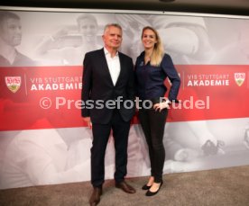 Pressekonferenz Er&ouml;ffnung VfB Stuttgart Akademie