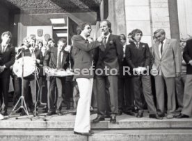 26.05.1984 VfB Stuttgart Meisterschaft 1984 Empfang Rathaus