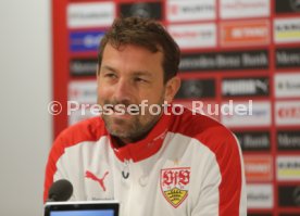 VfB Stuttgart Pressekonferenz Markus Weinzierl
