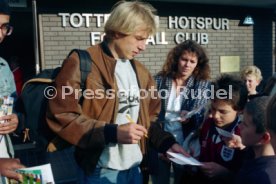 01.08.94 Tottenham Hotspurs J&uuml;rgen Klinsmann
