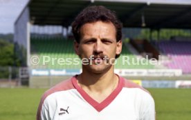 01.07.86 SC Freiburg Fototermin 1986/1987
