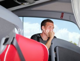 VfB Stuttgart Vorstellung Neuer Mannschaftsbus