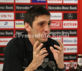 VFB Stuttgart Pressekonferenz