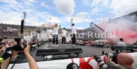 25.05.25 VfB Stuttgart Feier und Autokorso DFB-Pokal Sieg Stuttgart Schlossplatz