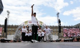 25.05.25 VfB Stuttgart Feier und Autokorso DFB-Pokal Sieg Stuttgart Schlossplatz