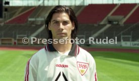 08.07.97 VfB Stuttgart Fototermin Saison 1997/1998