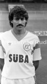 28.06.88 Karlsruher SC Fototermin Saison 1988/1989