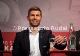 Pressekonferenz Er&ouml;ffnung VfB Stuttgart Akademie