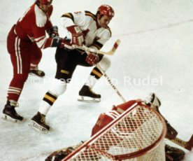 Olympia 1976 Eishockey BR Deutschland - Schweiz