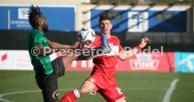 VfB Stuttgart Trainingslager La Manga 2019 Testspiel VfB Stuttgart - Cercle Br&uuml;gge