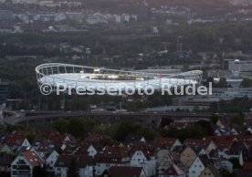 Mercedes-Benz-Arena Stuttgart, Stadion, Flutlicht, Geisterspiel, Corona