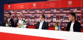 12.09.22 VfB Stuttgart PK Khedira, Lahm, Gentner
