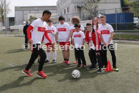 VFB Stuttgart PFIFF Aktionstag beim VFL Stuttgart