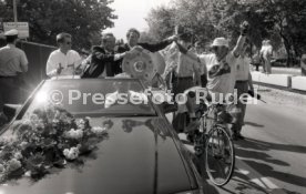 17.05.1992 VfB Stuttgart Meisterschaft Autokorso