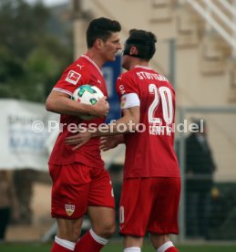 VfB Stuttgart Trainingslager La Manga 2018 Testspiel VfB Stuttgart - FC Twente Enschede