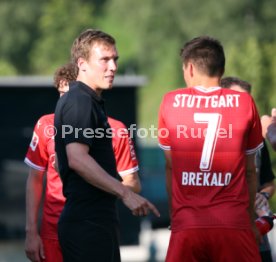 VfB Stuttgart Trainingslager Neustift 2017 Testspiel VfB Stuttgart - Huddersfield Town