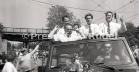 17.05.1992 VfB Stuttgart Meisterschaft Autokorso