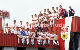 01.07.88 VfB Stuttgart Fototermin 1988/1989