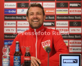 VfB Stuttgart Pressekonferenz Markus Weinzierl