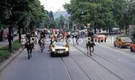 26.05.1984 VfB Stuttgart Meisterschaft 1984 Autokorso Bad Cannstatt
