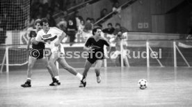 03.01.87 Fussball Hallenturnier Karlsruhe