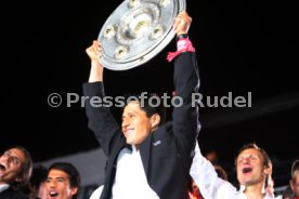 19.05.07 VfB Stuttgart Meisterschaft 2007 Empfang Schlossplatz
