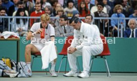 10.03.85 Tennis Davis Cup Deutschland - Spanien<