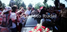 17.05.1992 VfB Stuttgart Meisterschaft Autokorso