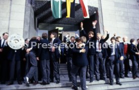 26.05.1984 VfB Stuttgart Meisterschaft 1984 Empfang Rathaus