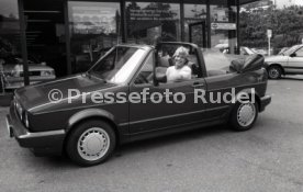 VfB J&uuml;rgen Klinsmann VW Golf Cabrio