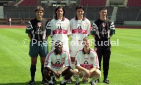 08.07.97 VfB Stuttgart Fototermin Saison 1997/1998