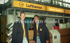 13.06.97 VfB Stuttgart Abflug Berlin DFB-Pokal Finale 1997