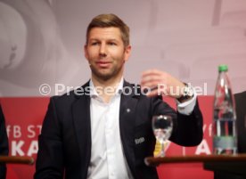 Pressekonferenz Er&ouml;ffnung VfB Stuttgart Akademie