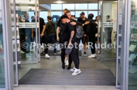 06.06.23 VfB Stuttgart Ankunft Flughafen Stuttgart