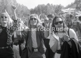 17.05.1992 VfB Stuttgart Meisterschaft Empfang im Stadion
