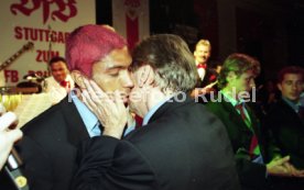 14.06.97 VfB Stuttgart Party DFB-Pokal Sieg 1997