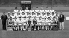28.06.88 Karlsruher SC Fototermin Saison 1988/1989