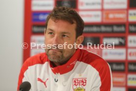 VfB Stuttgart Pressekonferenz Markus Weinzierl