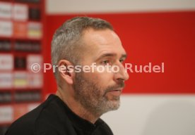 VFB Stuttgart PK Trainer Tim Walter